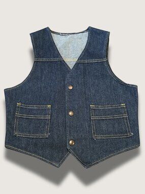 Vintage Klondike Denim Vest